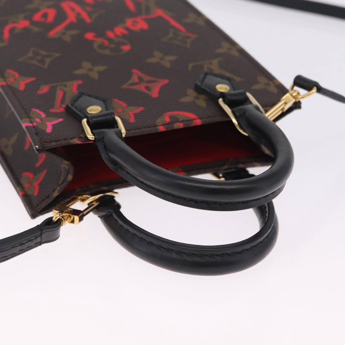 LOUIS VUITTON Monogram Fall in Love Petit Sac Plat 2way M80839 Auth 210364SAM