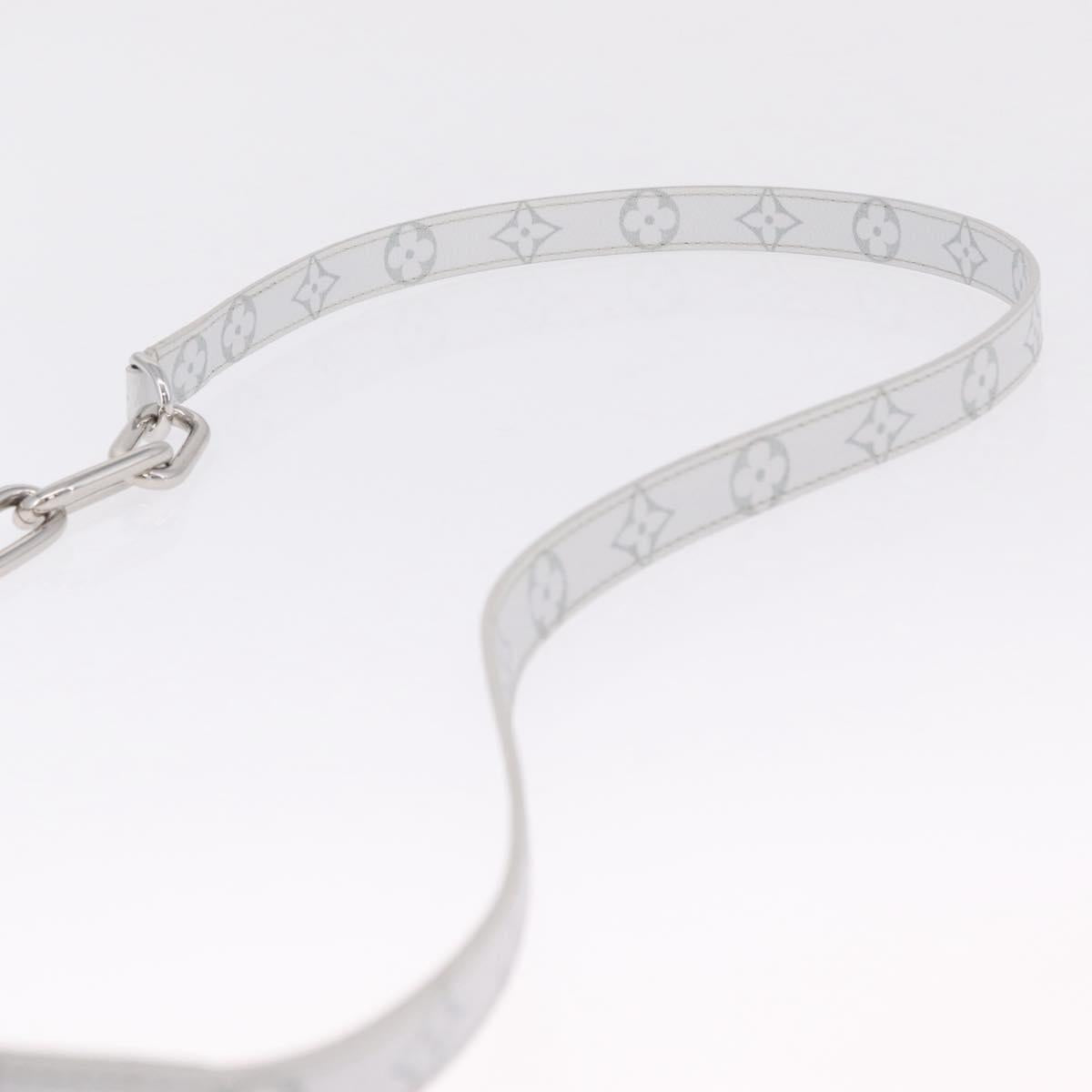 LOUIS VUITTON Monogram LV Portrait Mini Soft Trunk White M23144 Auth 210367SAM