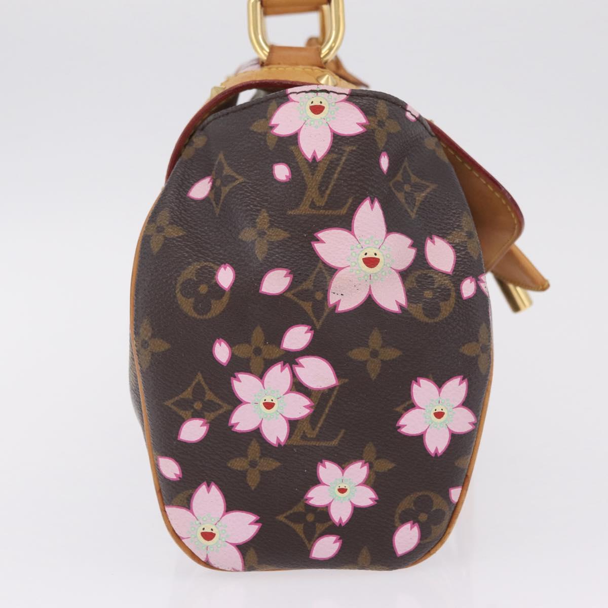 LOUIS VUITTON Monogram Cherry Blossom Sac Retro PM Bag M92012 LV Auth 210368V