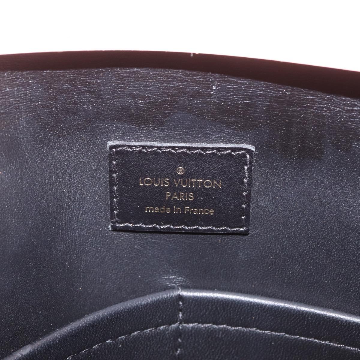LOUIS VUITTON Sac Triangle Limited Edition PM Bag Leather Pink LV Auth 210370M