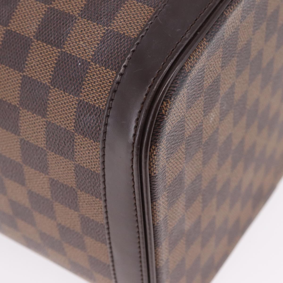LOUIS VUITTON Damier Ebene Nice Hand Bag SPO 2way N47280 LV Auth 210404A
