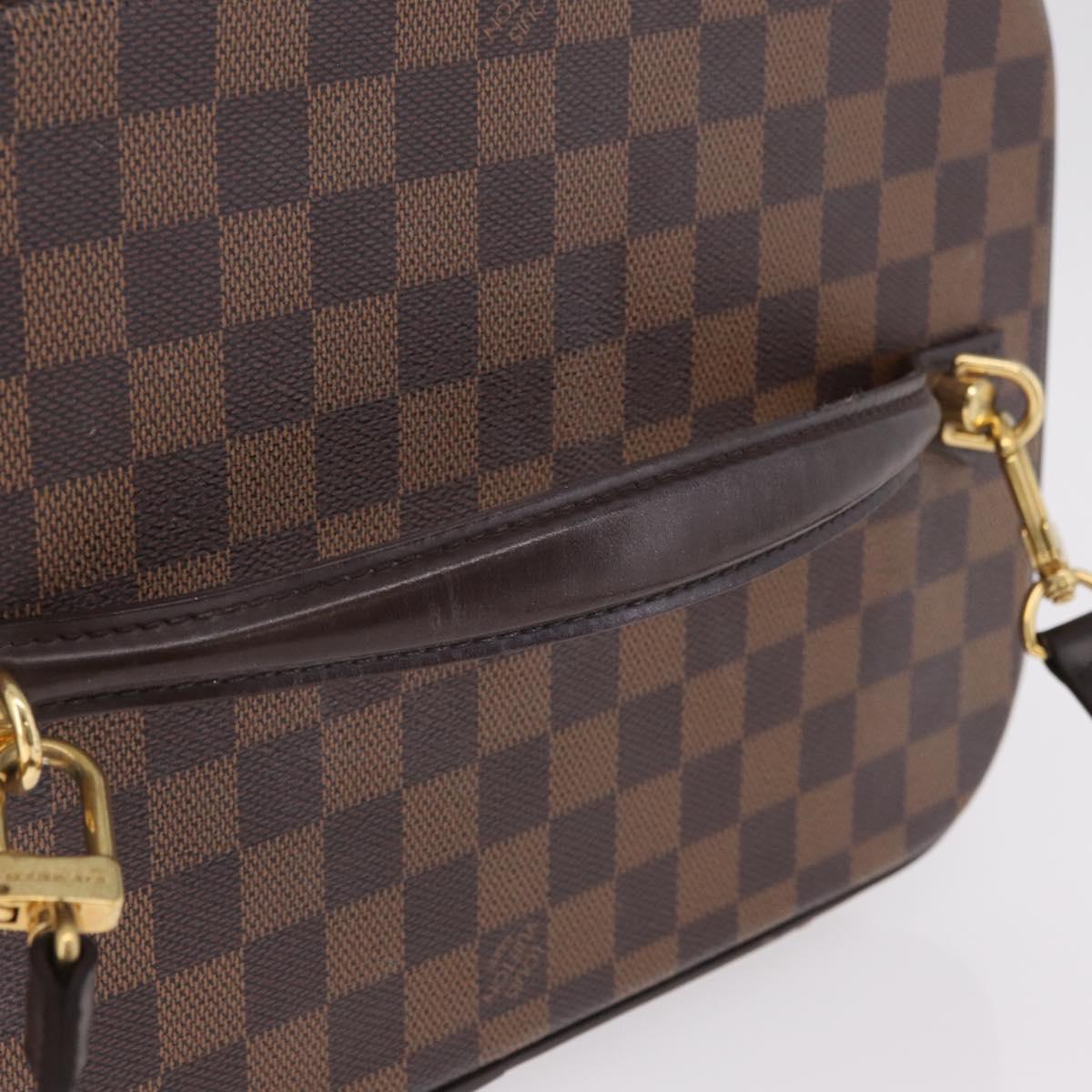 LOUIS VUITTON Damier Ebene Nice Hand Bag SPO 2way N47280 LV Auth 210404A