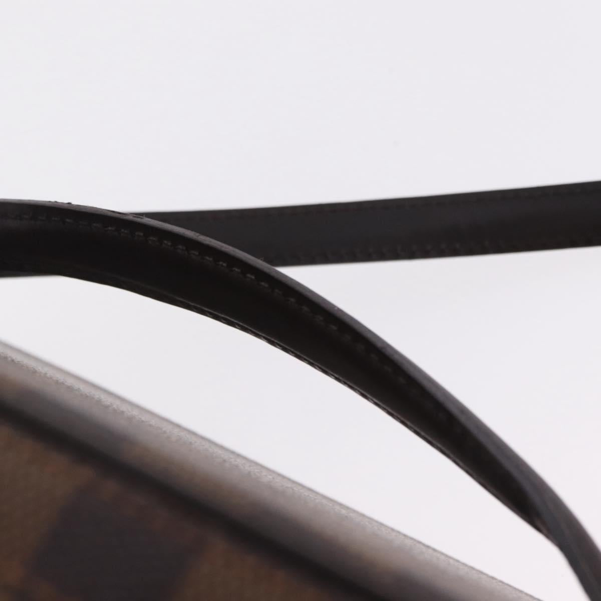 LOUIS VUITTON Damier Ebene Nice Hand Bag SPO 2way N47280 LV Auth 210404A