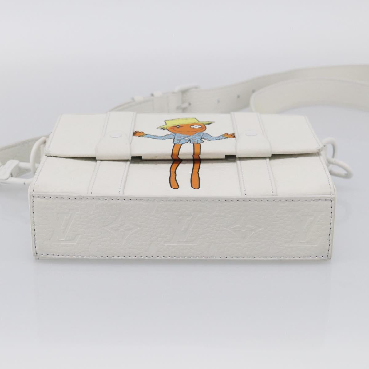 LOUIS VUITTON Monogram Empreinte Flap Soft Trunk Messenger M57407 Auth 210405SM