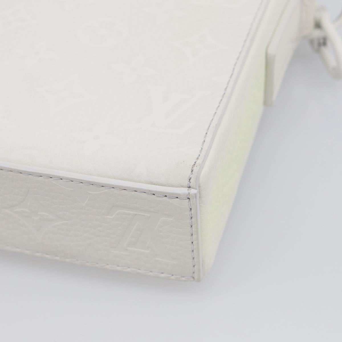 LOUIS VUITTON Monogram Empreinte Flap Soft Trunk Messenger M57407 Auth 210405SM