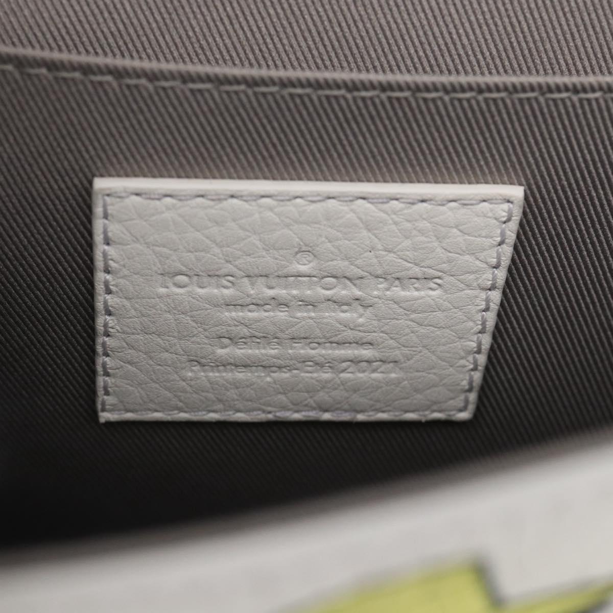 LOUIS VUITTON Monogram Empreinte Flap Soft Trunk Messenger M57407 Auth 210405SM