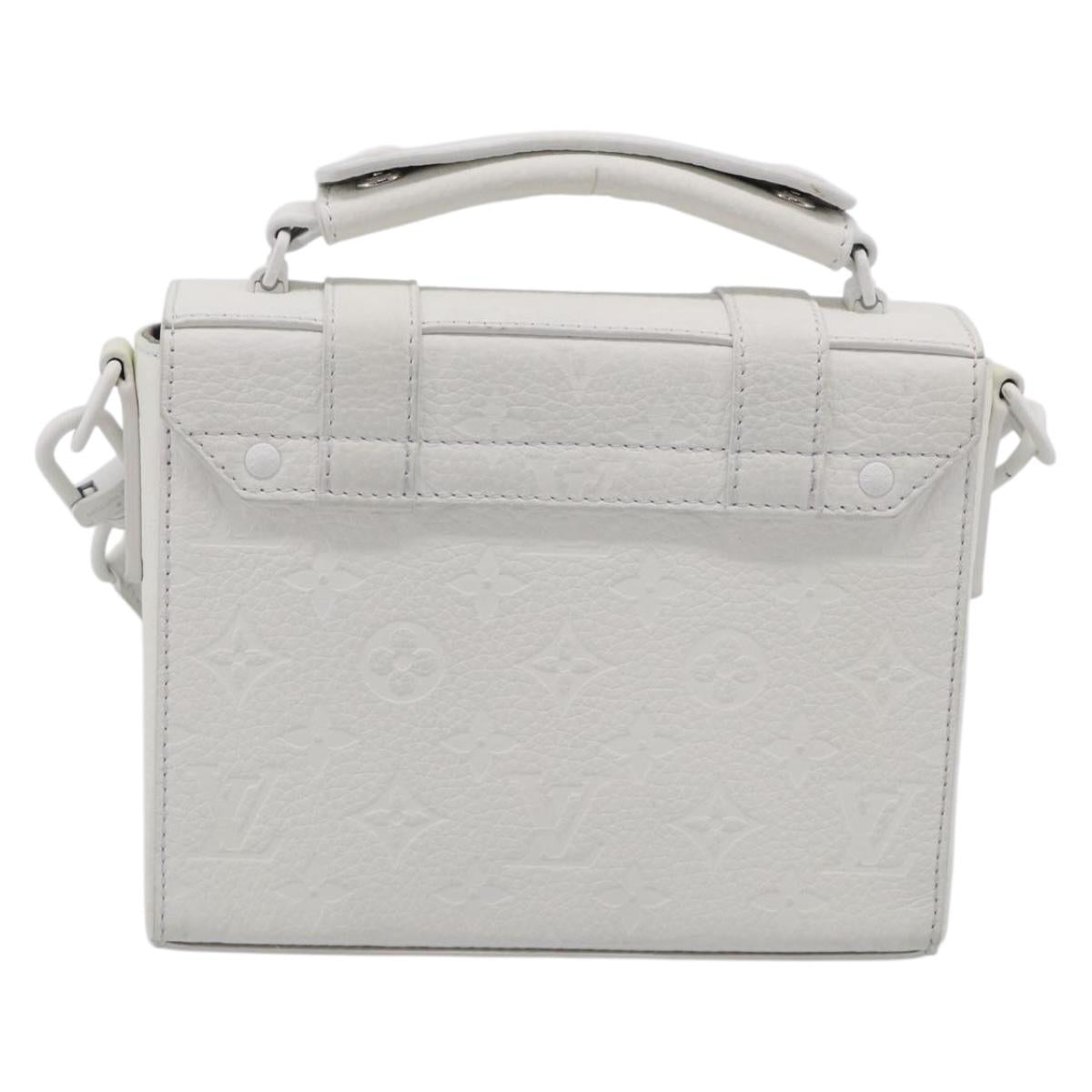 LOUIS VUITTON Monogram Empreinte Flap Soft Trunk Messenger M57407 Auth 210405SM