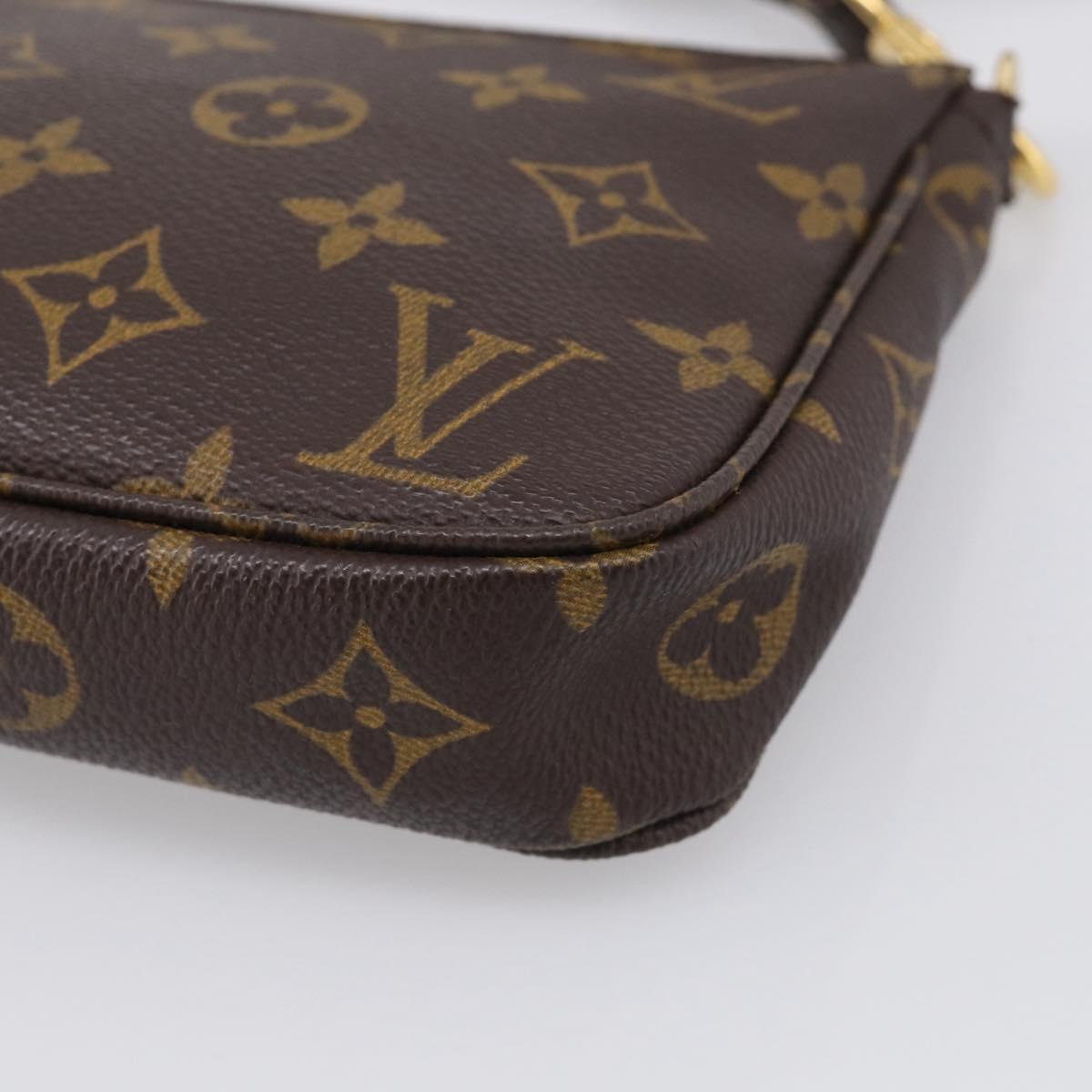 LOUIS VUITTON Monogram Pochette Accessoires Pouch M51980 LV Auth 210407A