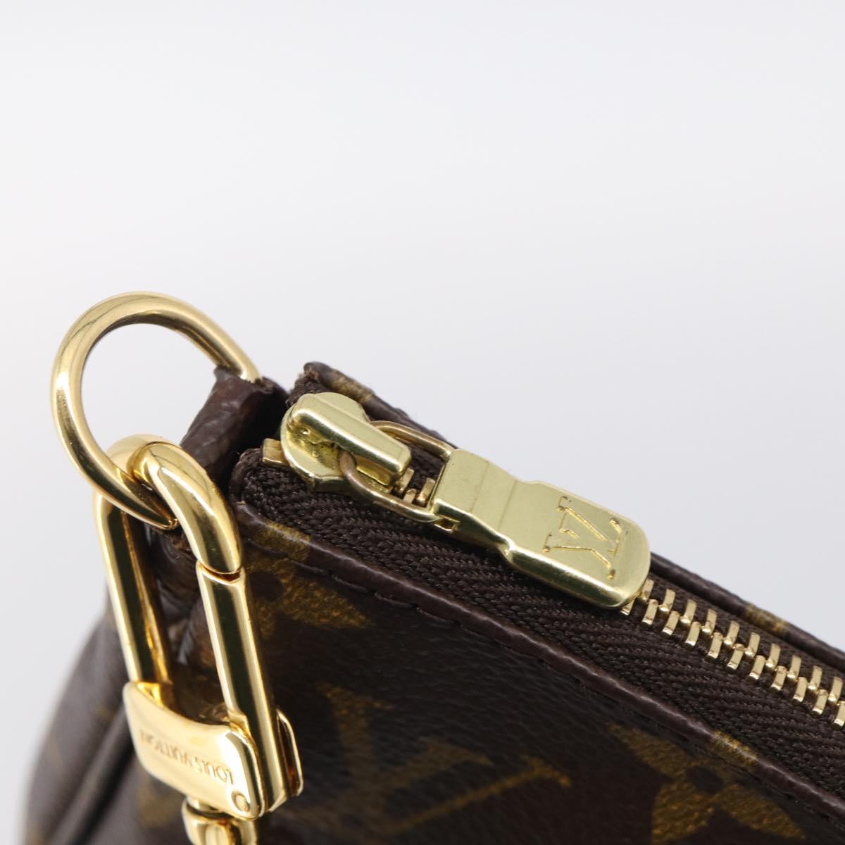 LOUIS VUITTON Monogram Pochette Accessoires Pouch M51980 LV Auth 210407A