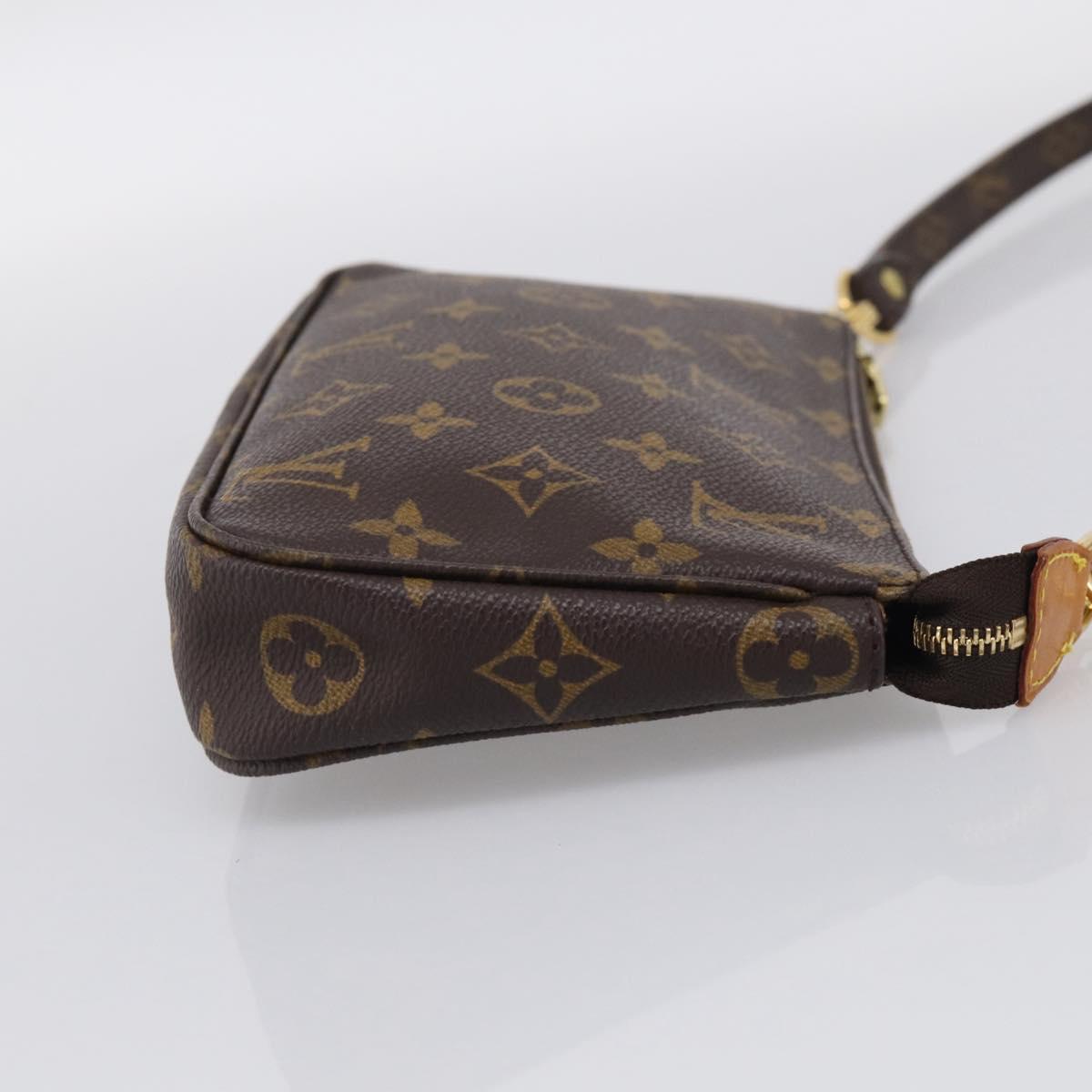 LOUIS VUITTON Monogram Pochette Accessoires Pouch M51980 LV Auth 210407A
