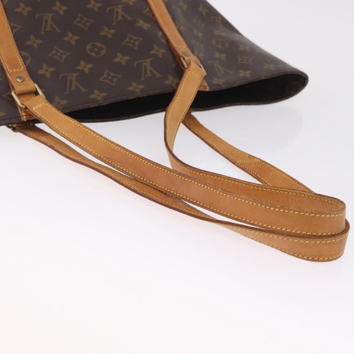 LOUIS VUITTON Monogram Sac Shopping GM Tote Bag M51110 LV Auth 210408