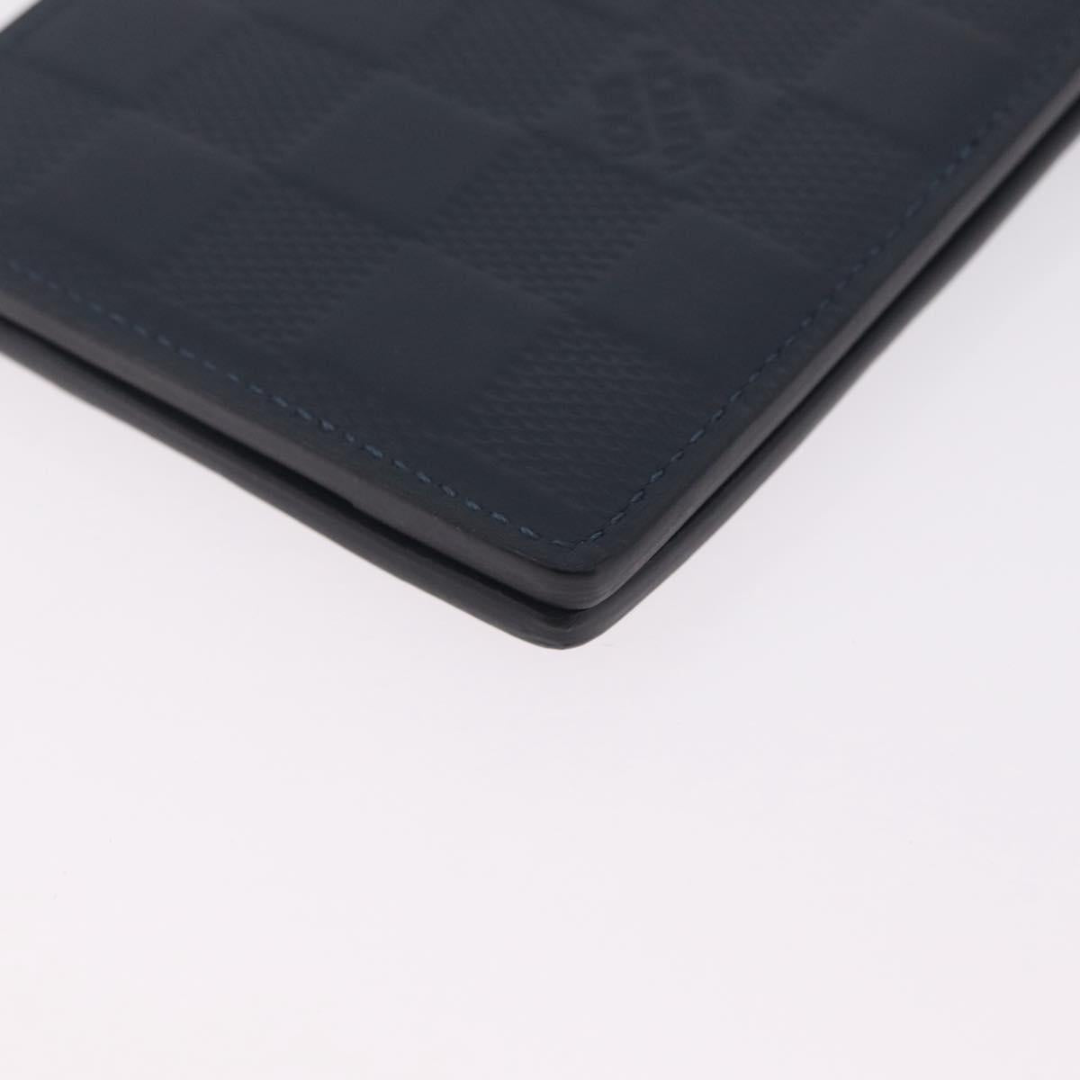 LOUIS VUITTON Damier Infini Portefeuille Multipull Neptune N63206 Auth 210414V