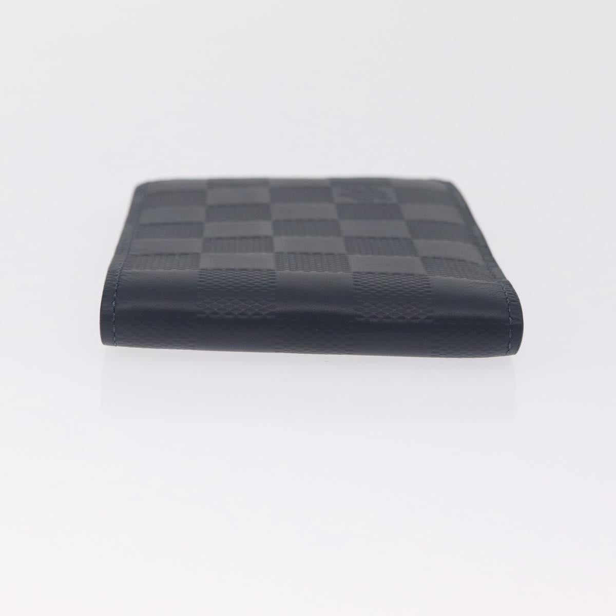 LOUIS VUITTON Damier Infini Portefeuille Multipull Neptune N63206 Auth 210414V