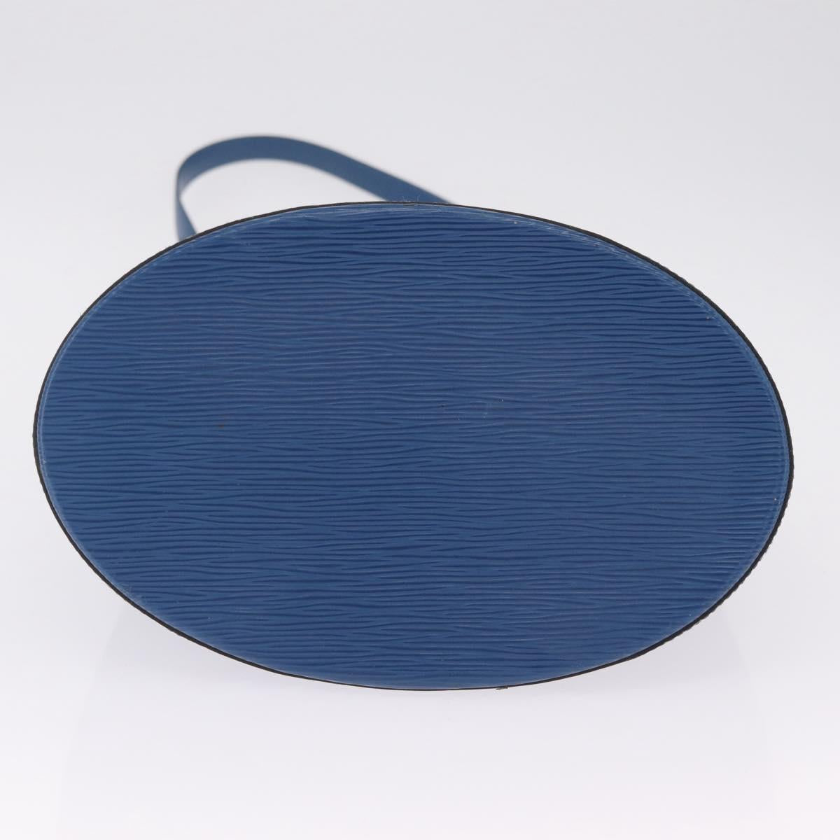 LOUIS VUITTON Epi Cluny Shoulder Bag Blue M52255 LV Auth 210417