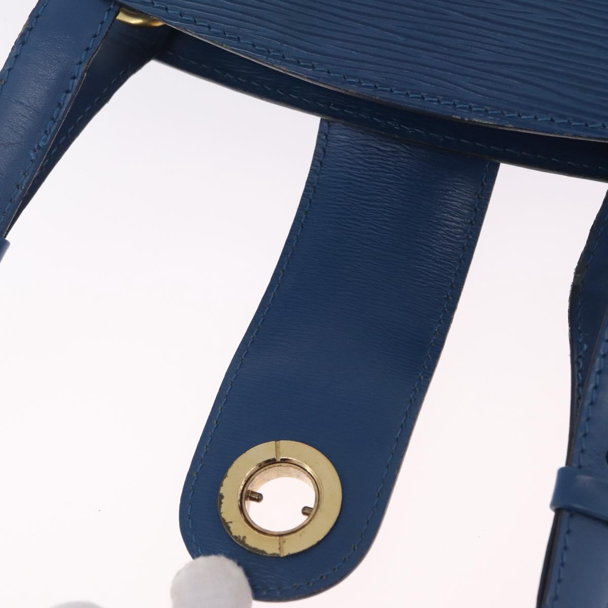 LOUIS VUITTON Epi Cluny Shoulder Bag Blue M52255 LV Auth 210417