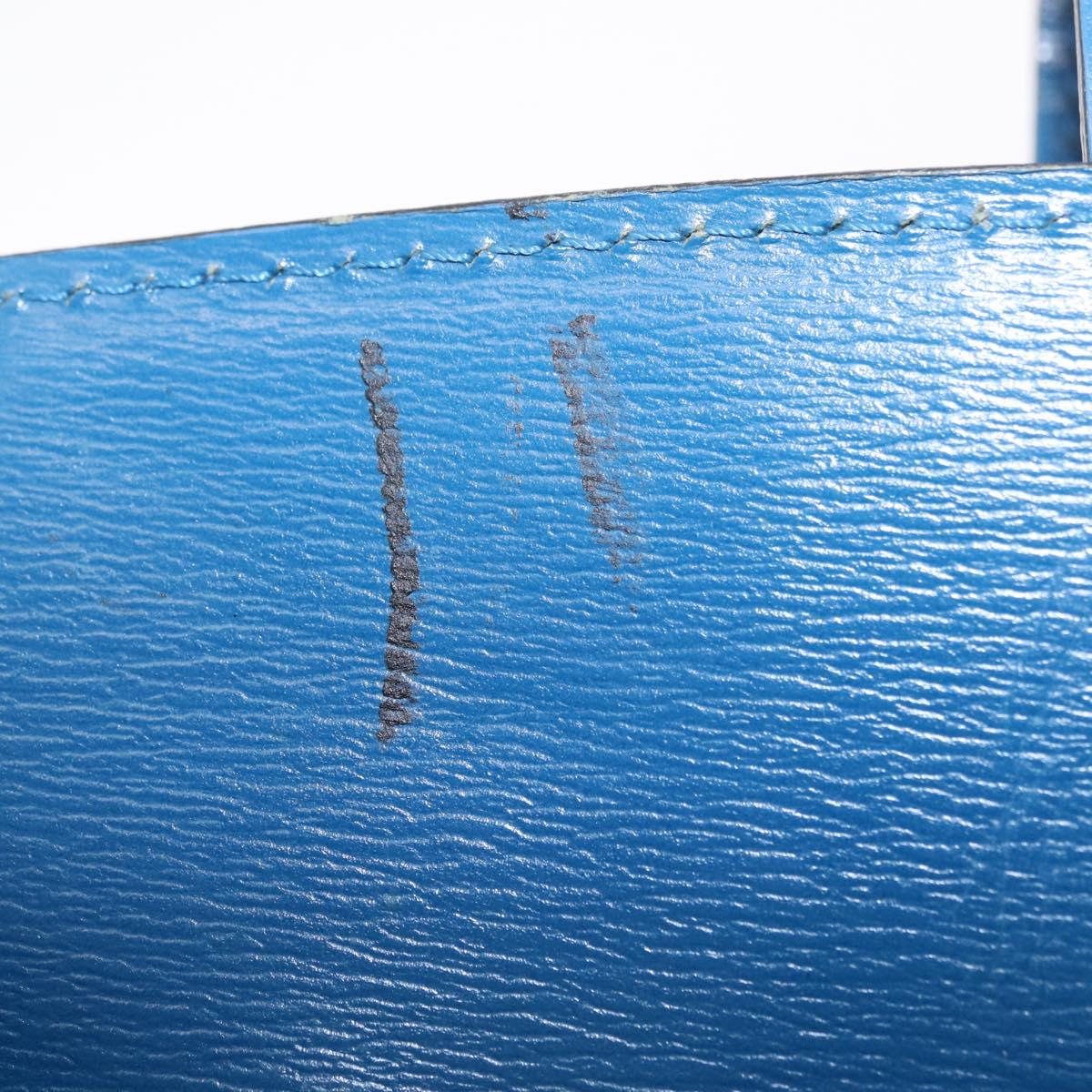 LOUIS VUITTON Epi Cluny Shoulder Bag Blue M52255 LV Auth 210417