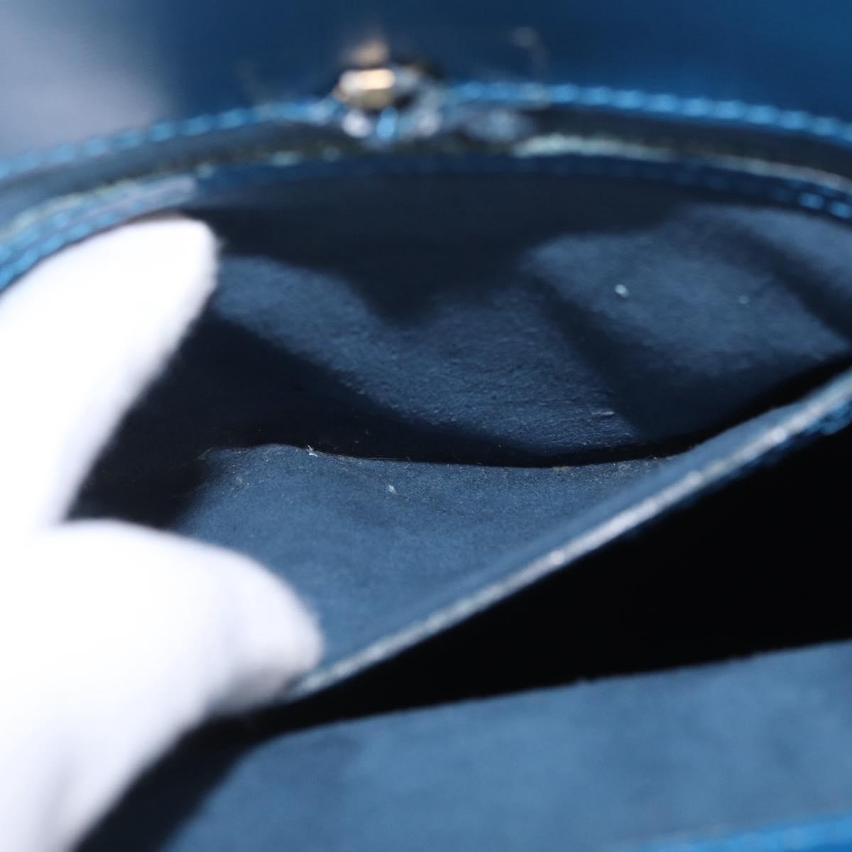 LOUIS VUITTON Epi Cluny Shoulder Bag Blue M52255 LV Auth 210417