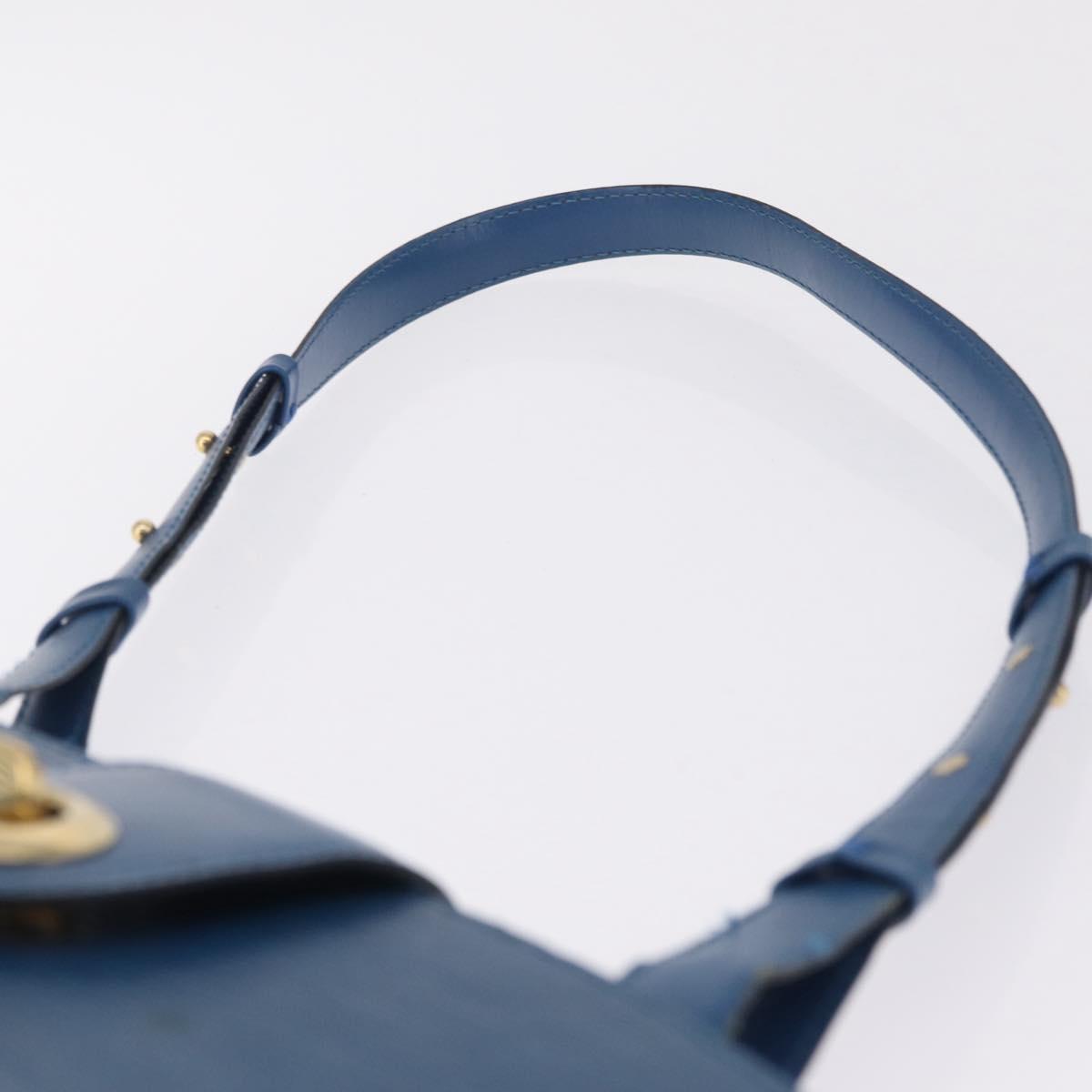 LOUIS VUITTON Epi Cluny Shoulder Bag Blue M52255 LV Auth 210417