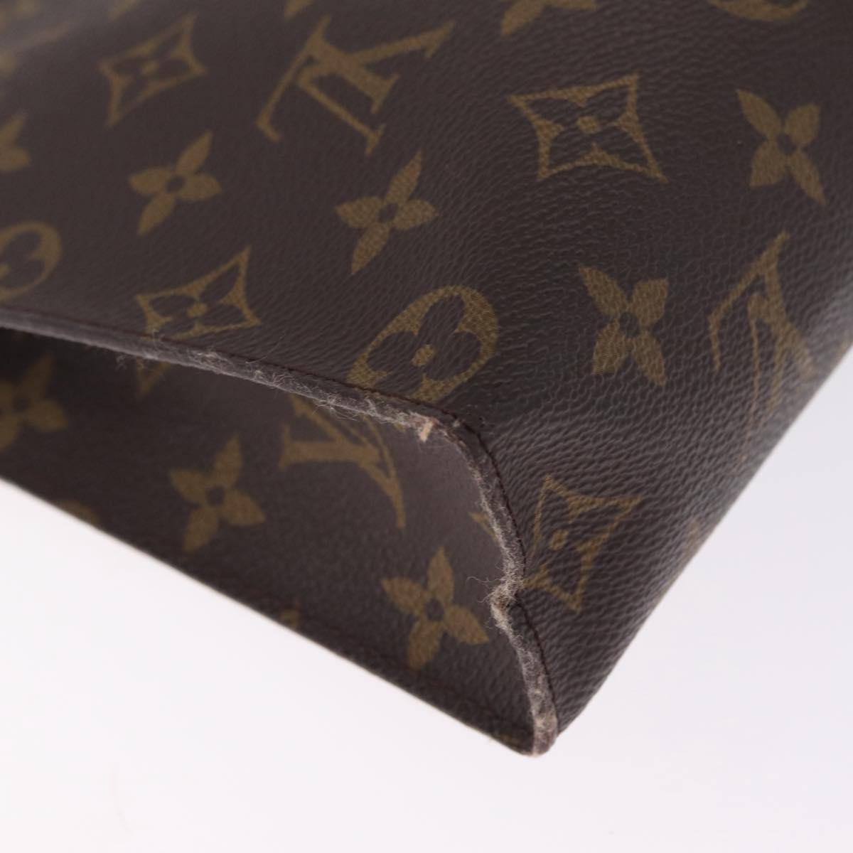 LOUIS VUITTON Monogram Poche Toilette 26 Pouch M47542 LV Auth 210418