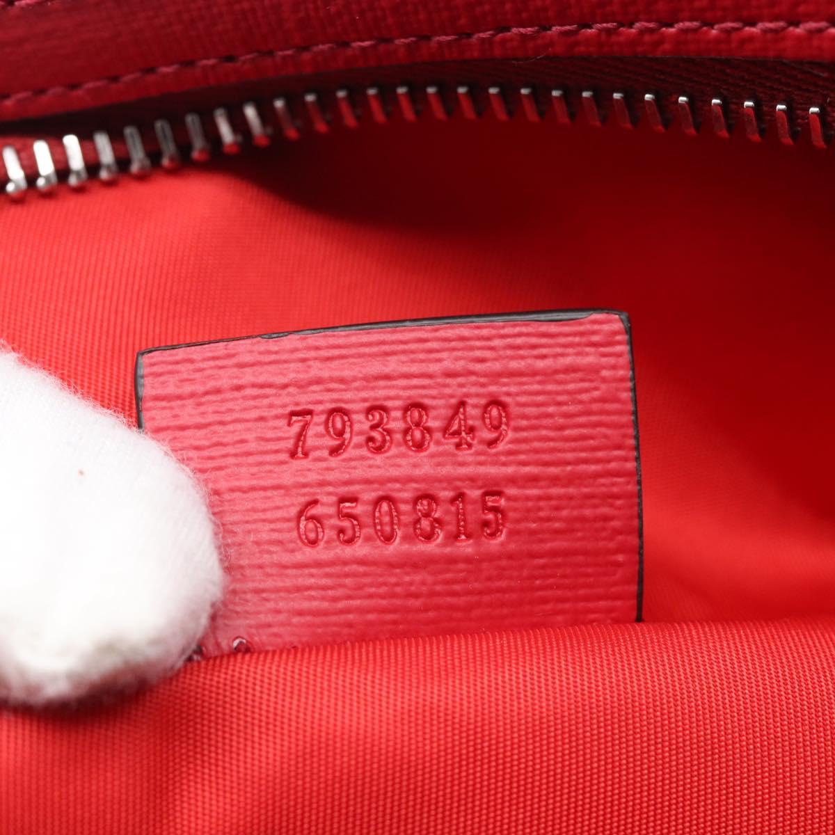 GUCCI GG Supreme Web Sherry Line Children's Dog Bag 2way 793849 Auth 210419SM