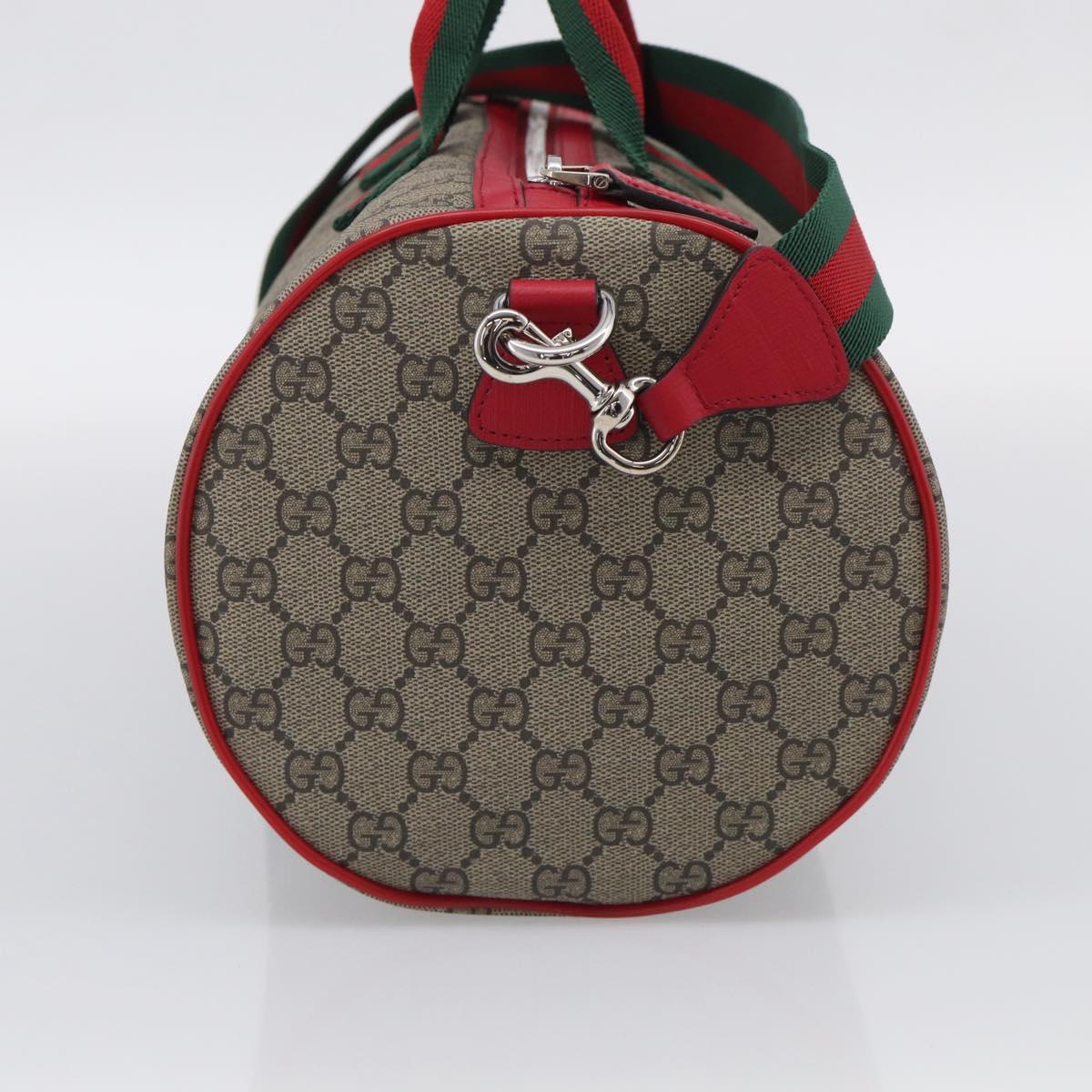 GUCCI GG Supreme Web Sherry Line Children's Dog Bag 2way 793849 Auth 210419SM