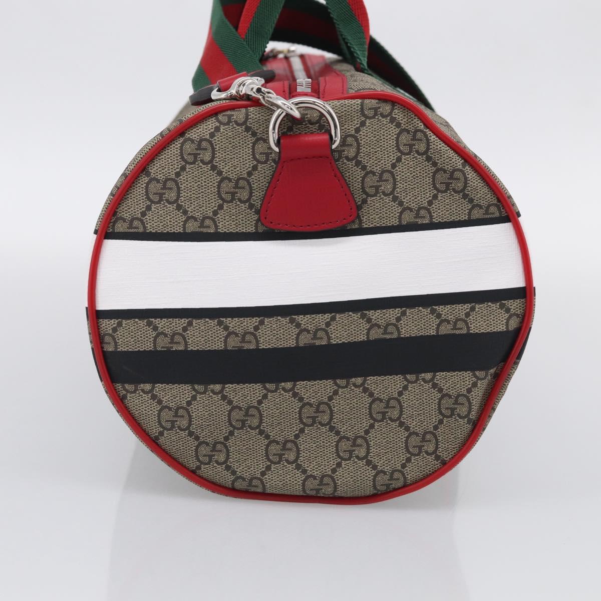 GUCCI GG Supreme Web Sherry Line Children's Dog Bag 2way 793849 Auth 210419SM