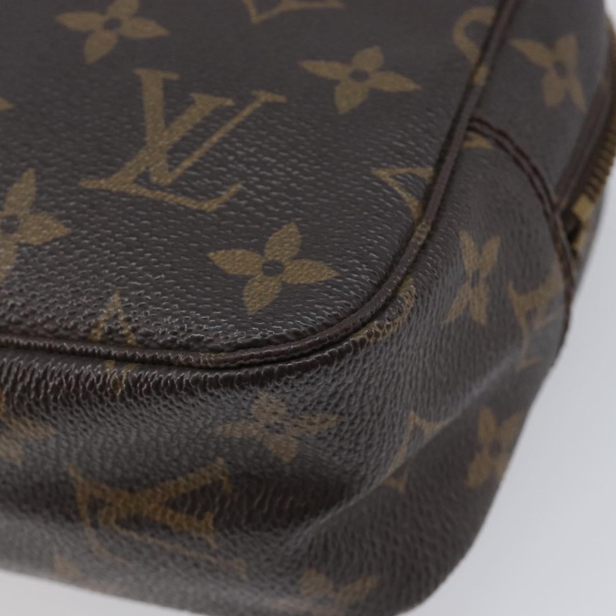 LOUIS VUITTON Monogram Trousse Toilette 28 Clutch Bag M47522 LV Auth 210469
