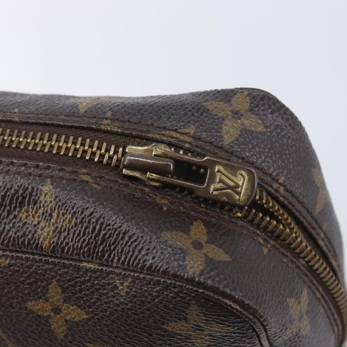 LOUIS VUITTON Monogram Trousse Toilette 28 Clutch Bag M47522 LV Auth 210469