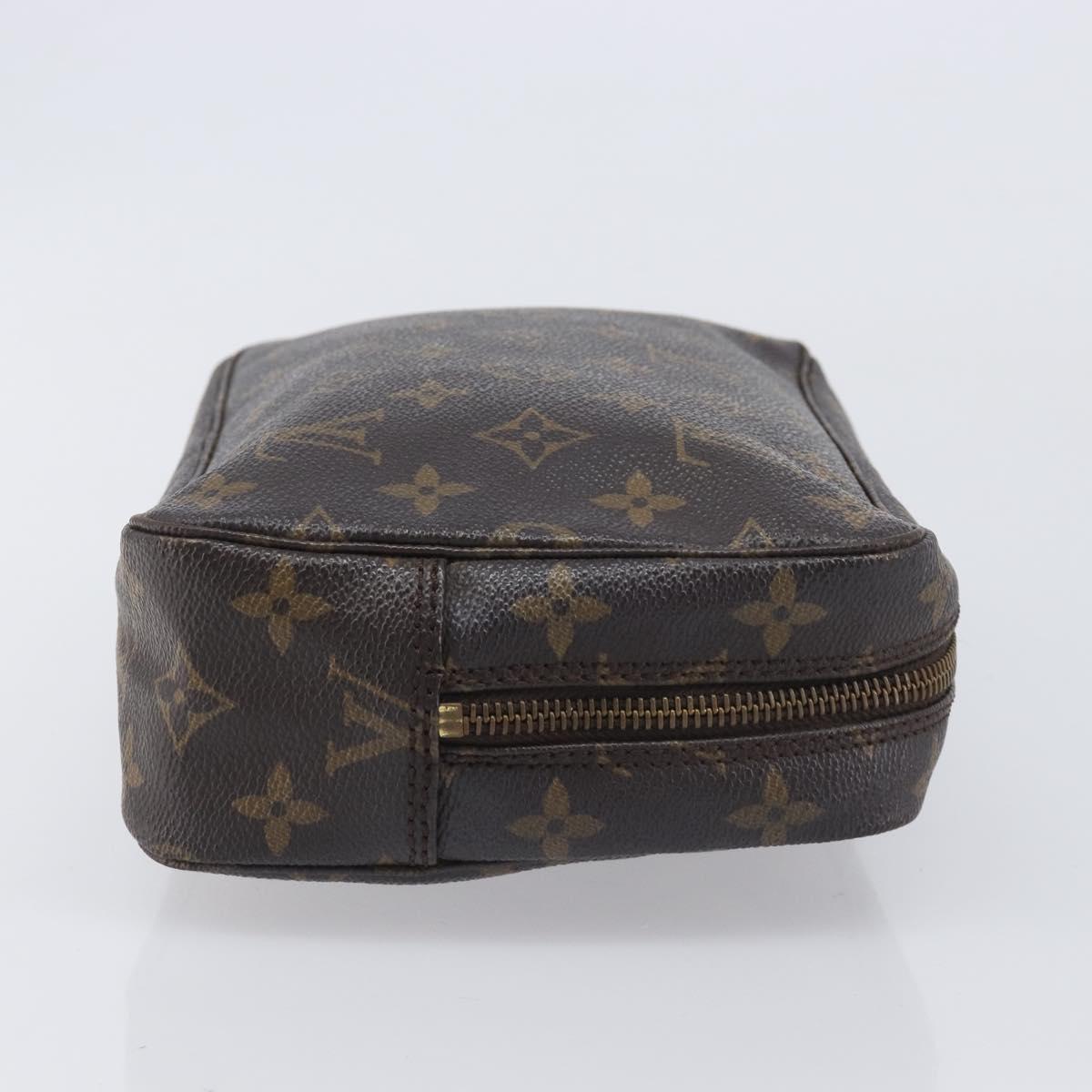 LOUIS VUITTON Monogram Trousse Toilette 28 Clutch Bag M47522 LV Auth 210469