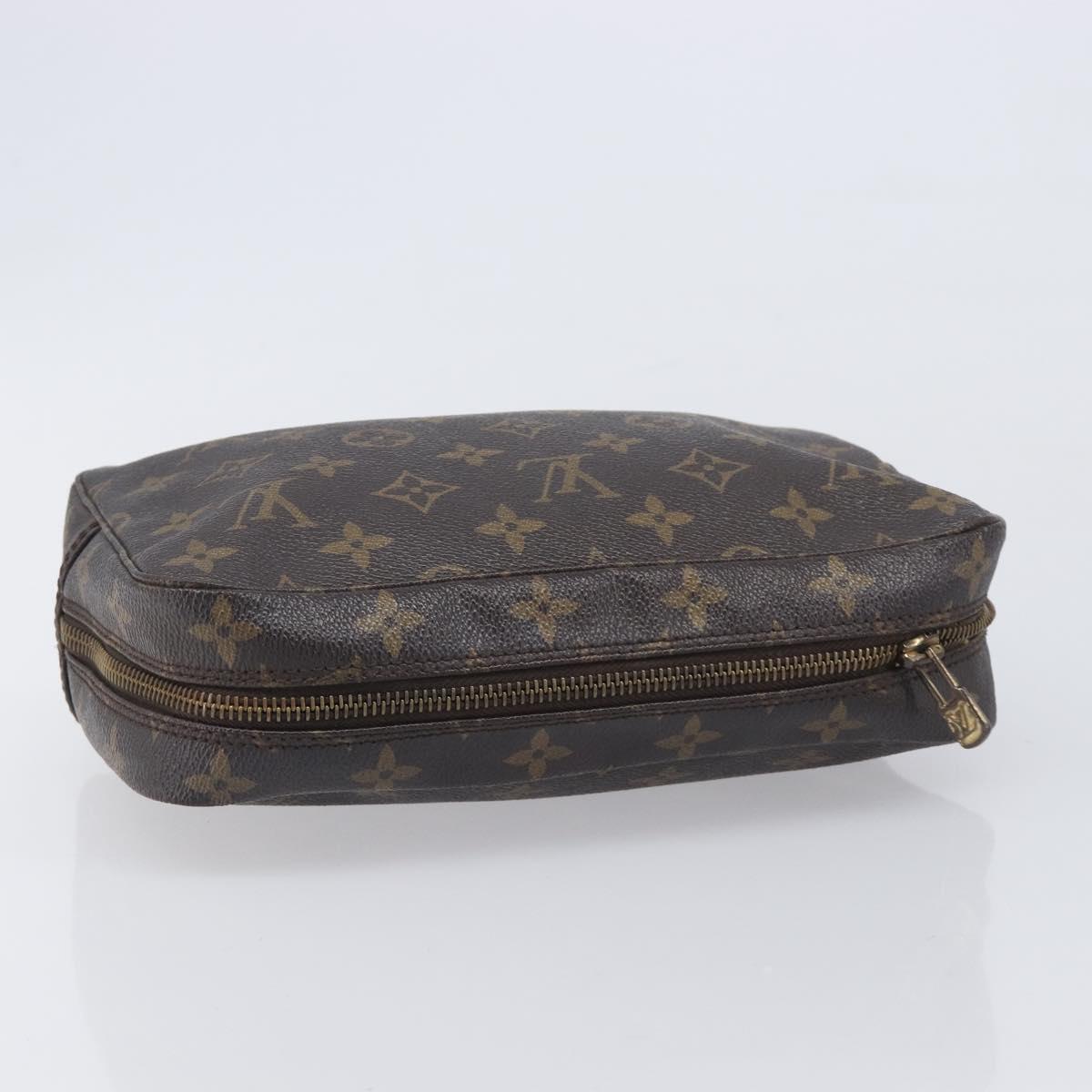 LOUIS VUITTON Monogram Trousse Toilette 28 Clutch Bag M47522 LV Auth 210469