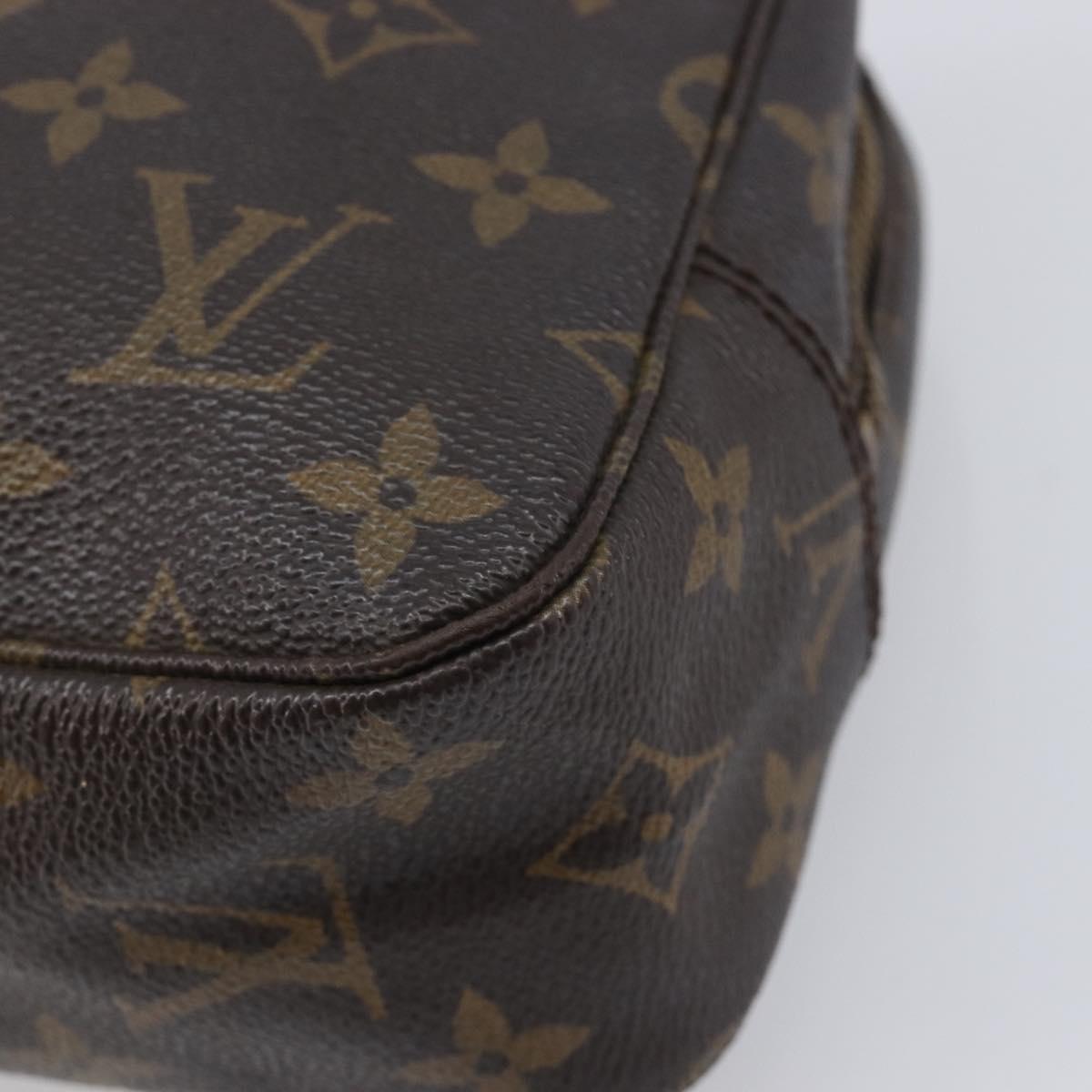 LOUIS VUITTON Monogram Trousse Toilette 28 Clutch Bag M47522 LV Auth 210469