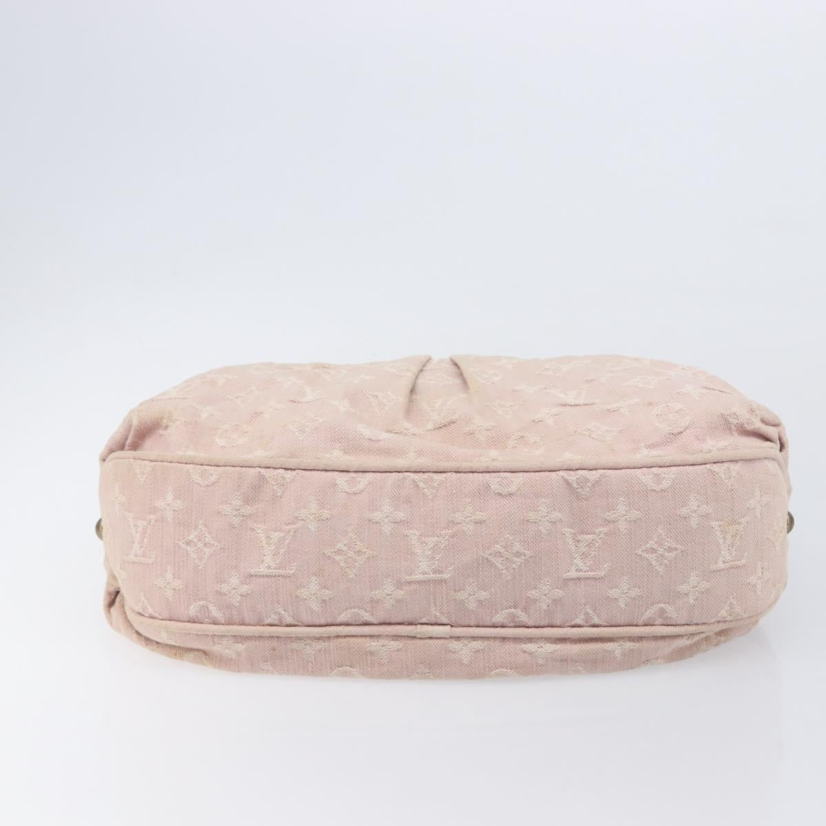 LOUIS VUITTON Monogram Denim Slytree Shoulder Bag Pink M95833 LV Auth 210483V