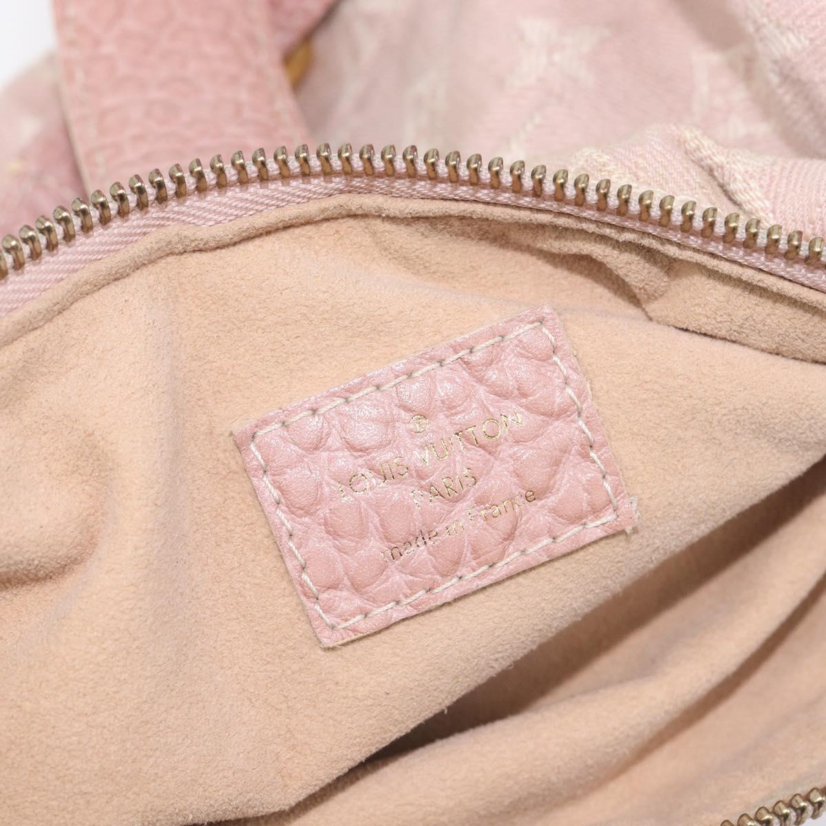 LOUIS VUITTON Monogram Denim Slytree Shoulder Bag Pink M95833 LV Auth 210483V