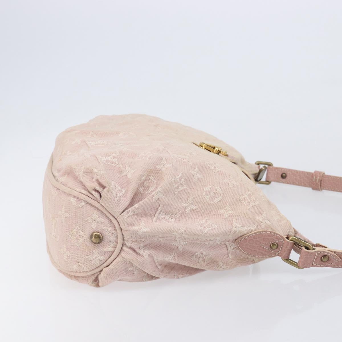 LOUIS VUITTON Monogram Denim Slytree Shoulder Bag Pink M95833 LV Auth 210483V