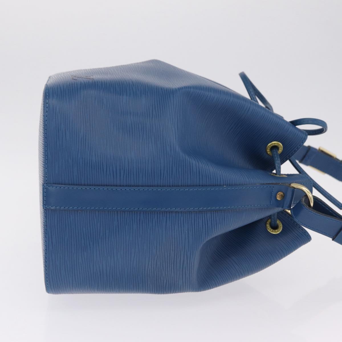 LOUIS VUITTON Epi Petit Noe Shoulder Bag Blue M44105 LV Auth 210489V