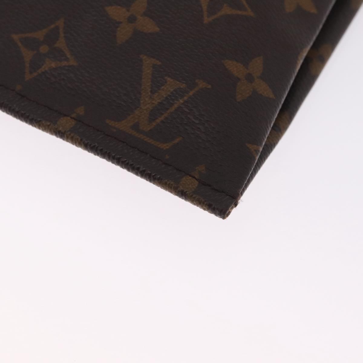 LOUIS VUITTON Monogram Ussuarie Shoes Case M43892 LV Auth 210497V