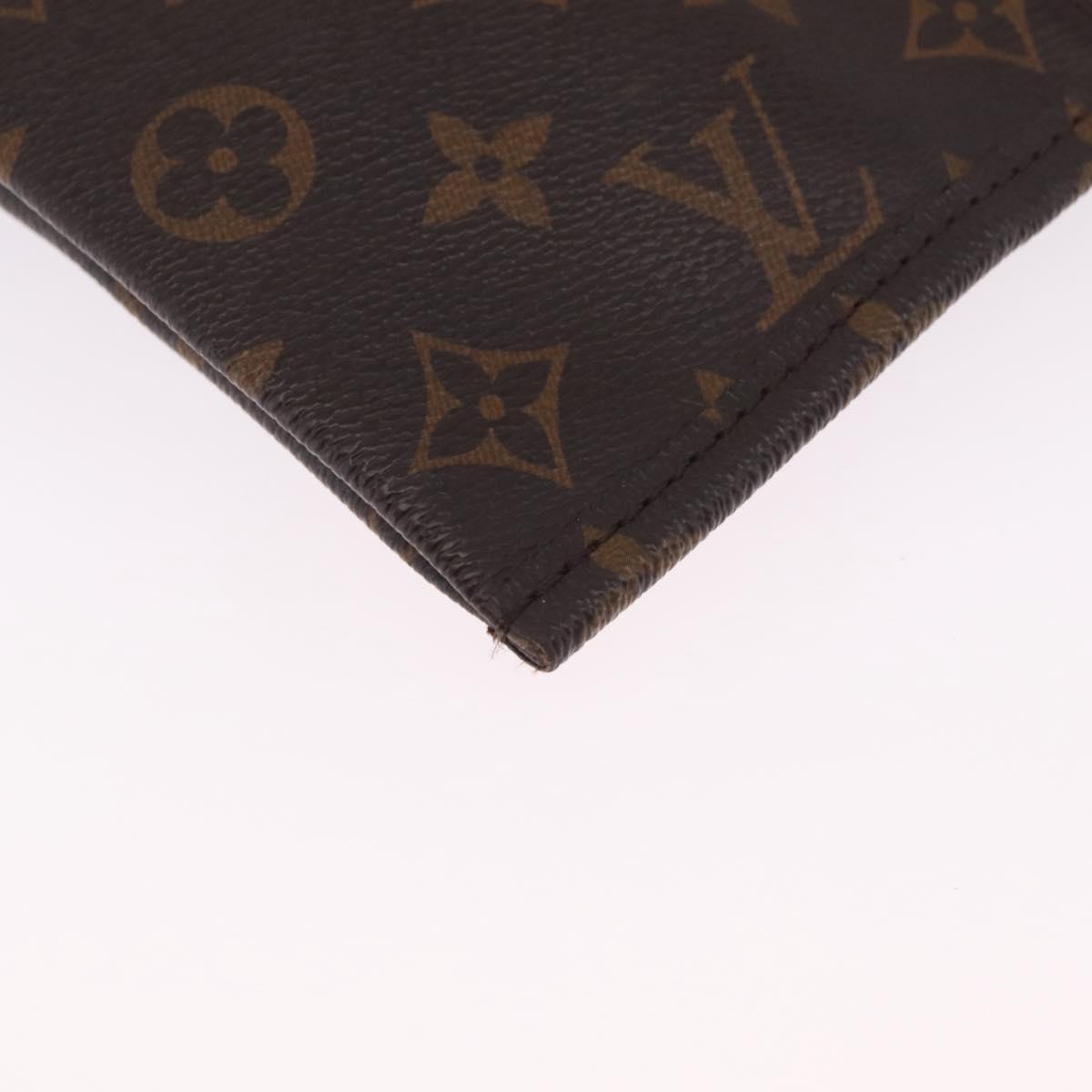 LOUIS VUITTON Monogram Ussuarie Shoes Case M43892 LV Auth 210497V