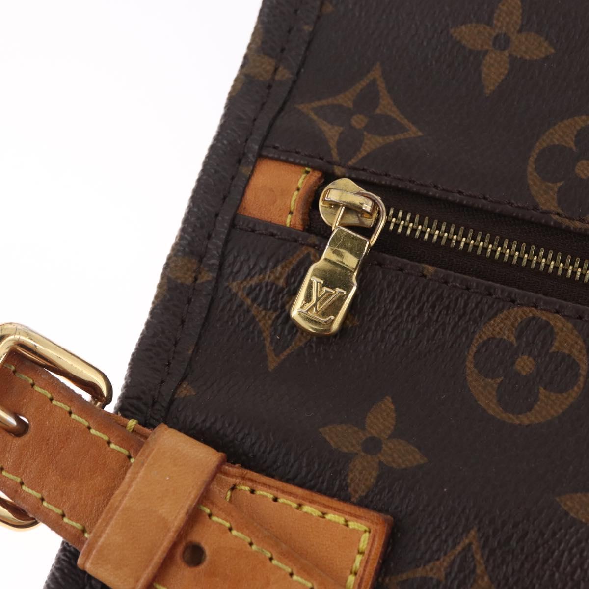 LOUIS VUITTON Monogram Ussuarie Shoes Case M43892 LV Auth 210497V