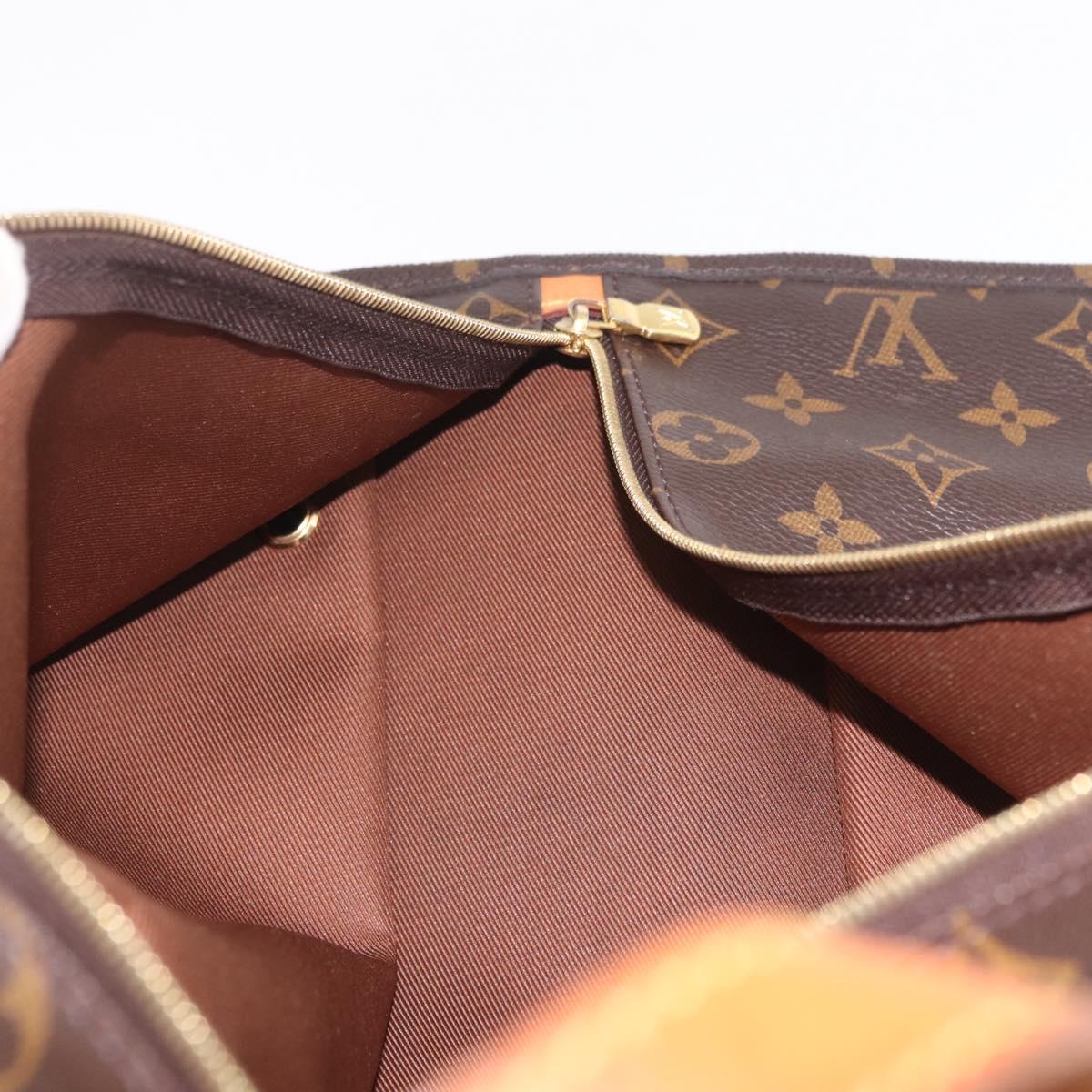 LOUIS VUITTON Monogram Ussuarie Shoes Case M43892 LV Auth 210497V