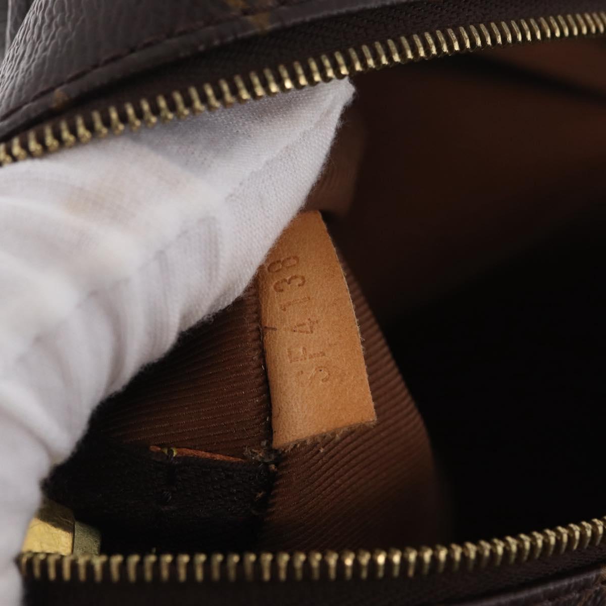 LOUIS VUITTON Monogram Ussuarie Shoes Case M43892 LV Auth 210497V