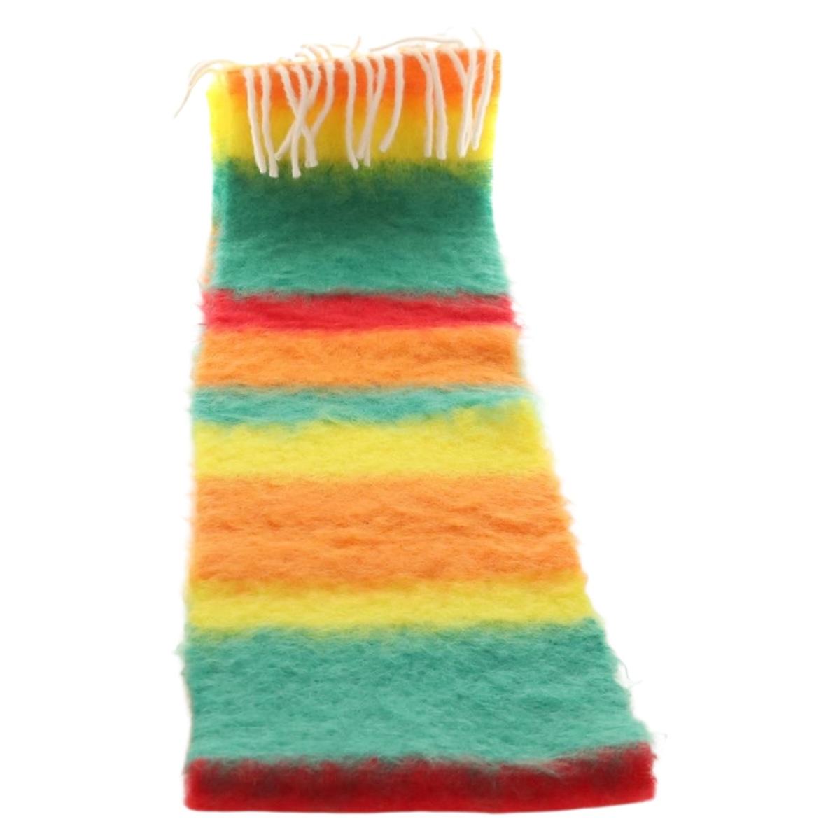 LOEWE Scarf Mohair Multicolor Auth 210534M