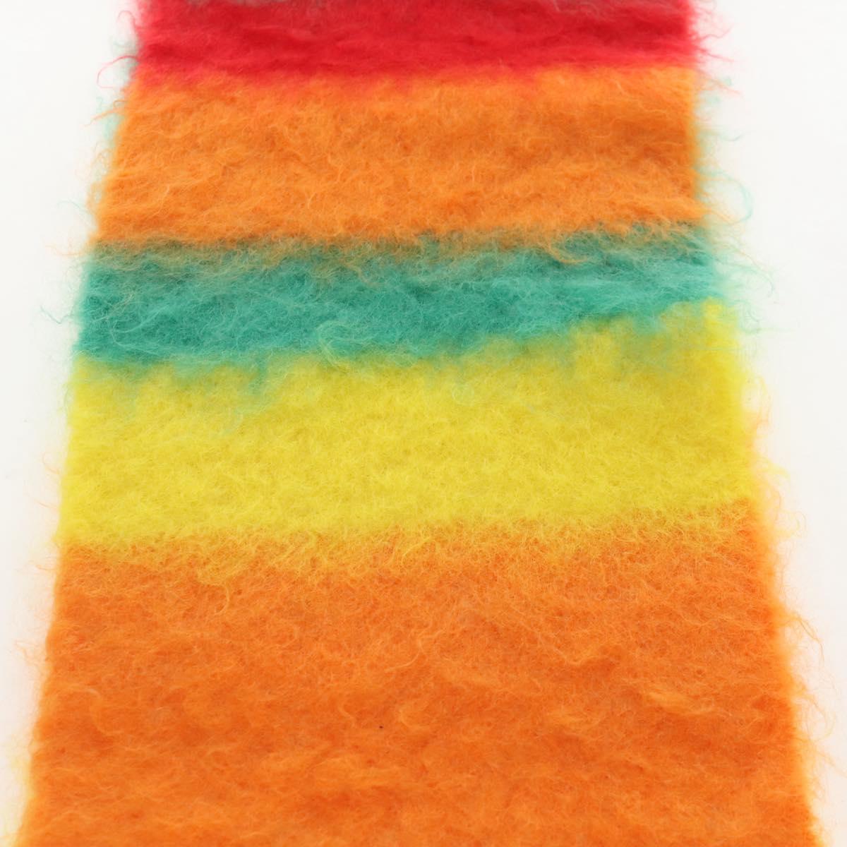 LOEWE Scarf Mohair Multicolor Auth 210534M