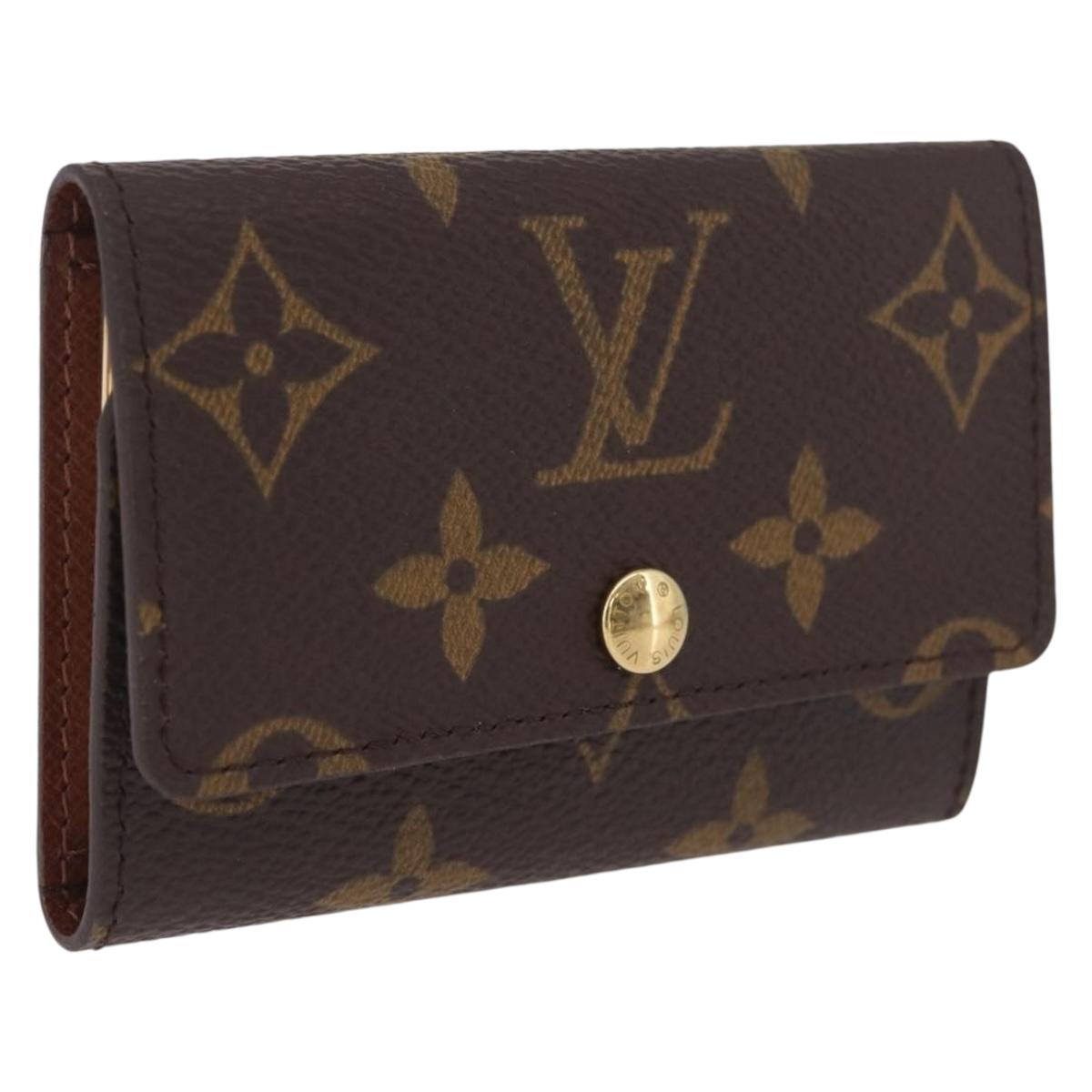 LOUIS VUITTON Monogram Multicles6 Key Case M62630 LV Auth 210617V