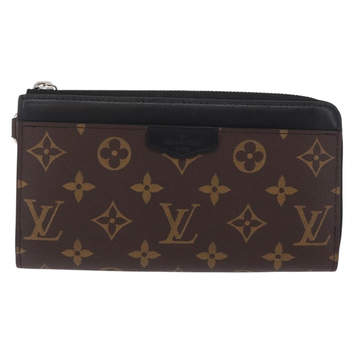 LOUIS VUITTON Monogram Macassar Zippy Dragonne Wallet M69407 LV Auth 210619V