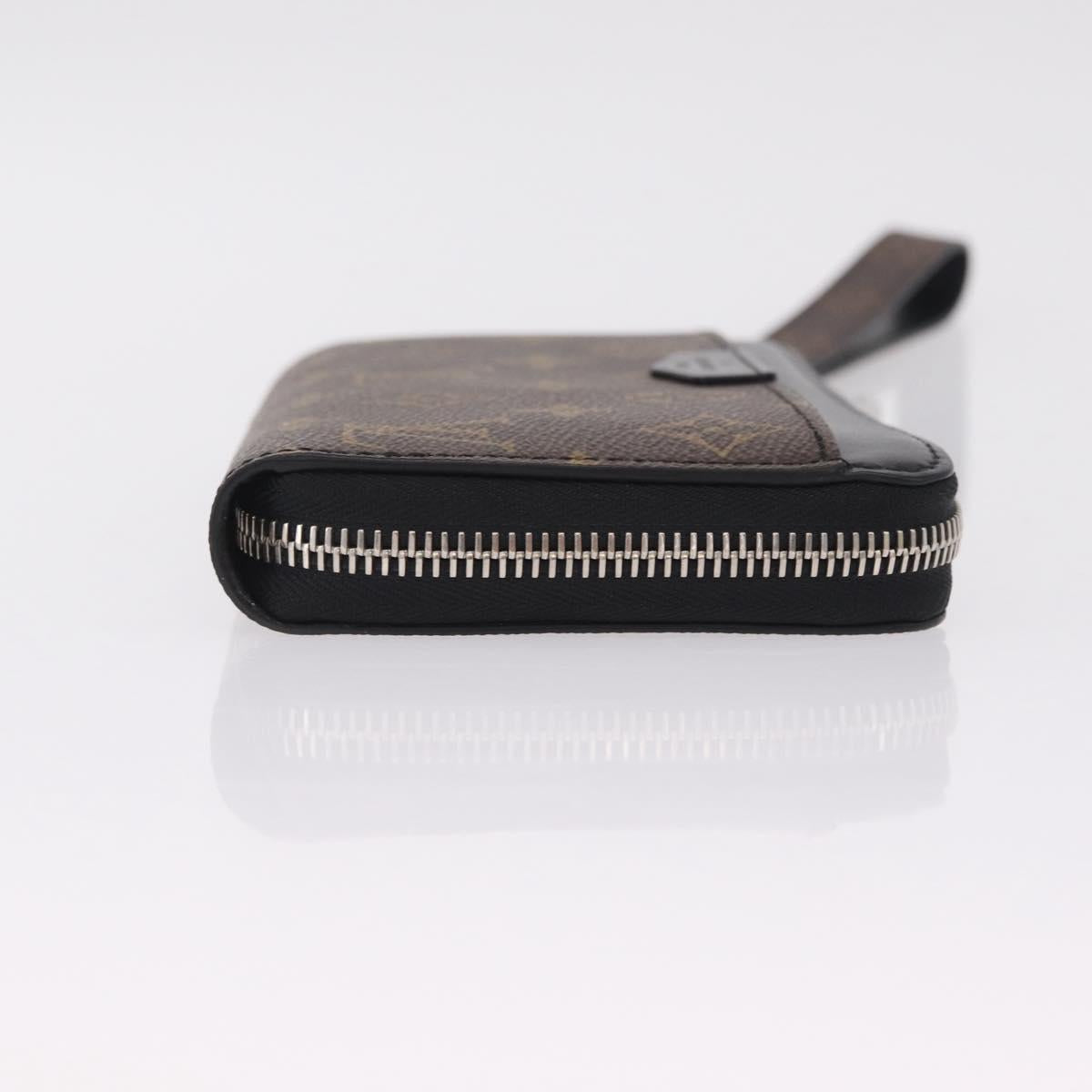 LOUIS VUITTON Monogram Macassar Zippy Dragonne Wallet M69407 LV Auth 210619V