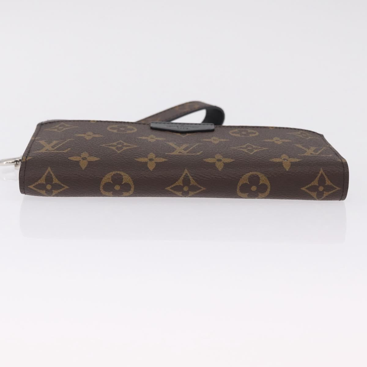LOUIS VUITTON Monogram Macassar Zippy Dragonne Wallet M69407 LV Auth 210619V