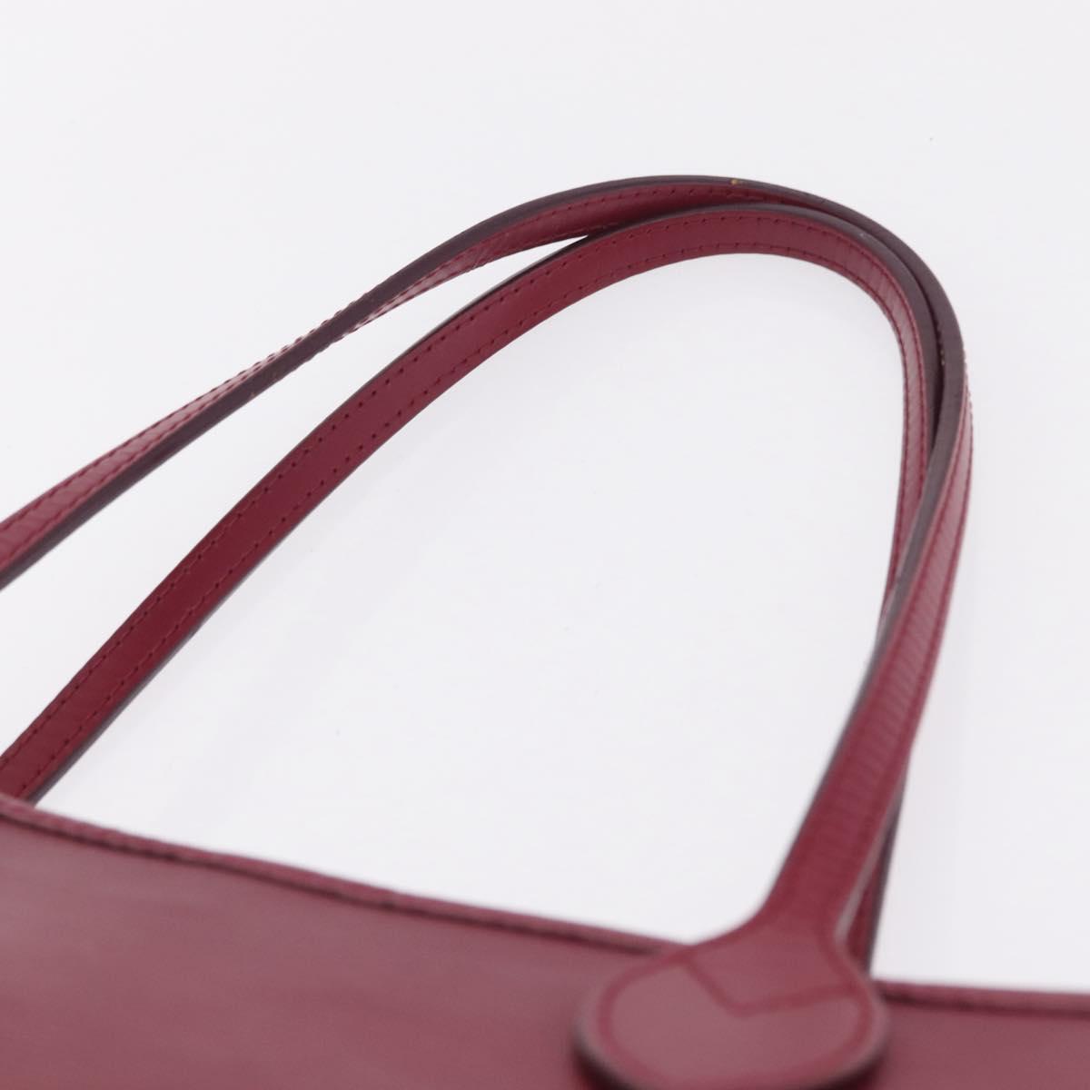 LOUIS VUITTON Epi Neverfull PM Tote Bag Wine Red Grenard M40959 LV Auth 210622A