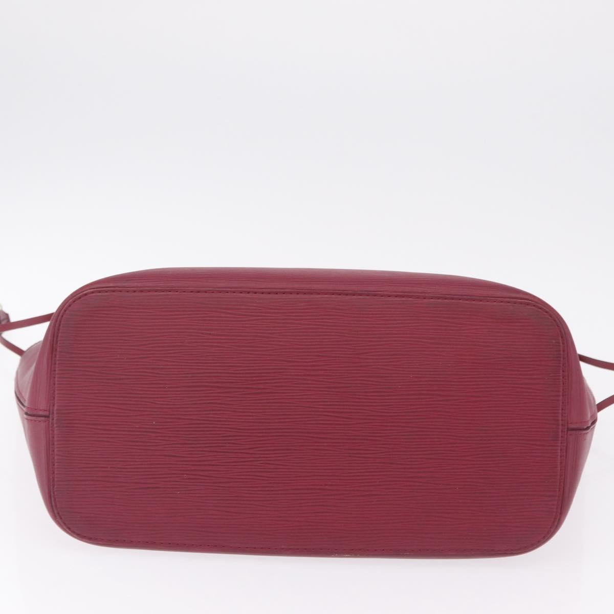 LOUIS VUITTON Epi Neverfull PM Tote Bag Wine Red Grenard M40959 LV Auth 210622A