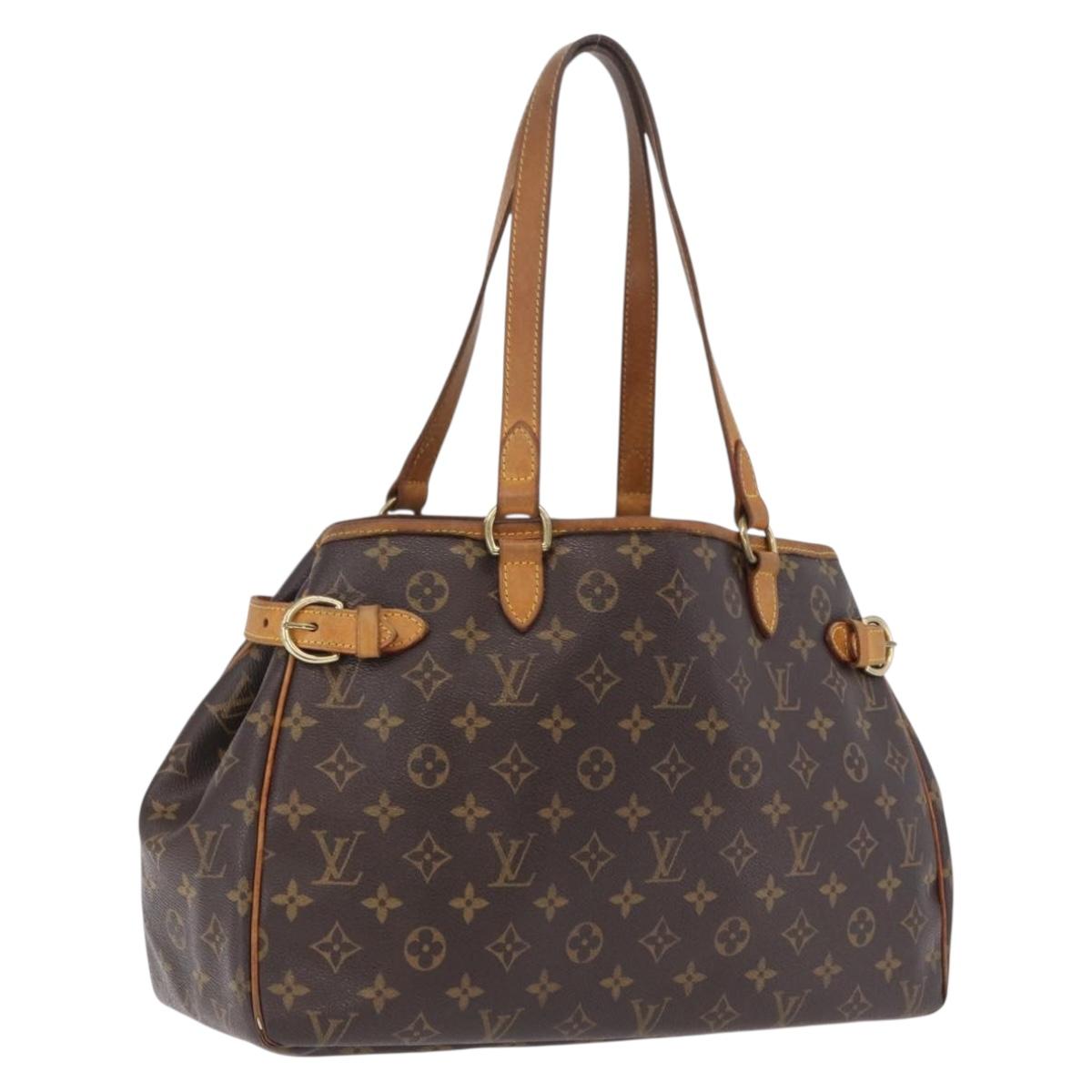 LOUIS VUITTON Monogram Batignolles Horizontal Tote Bag M51154 LV Auth 210631