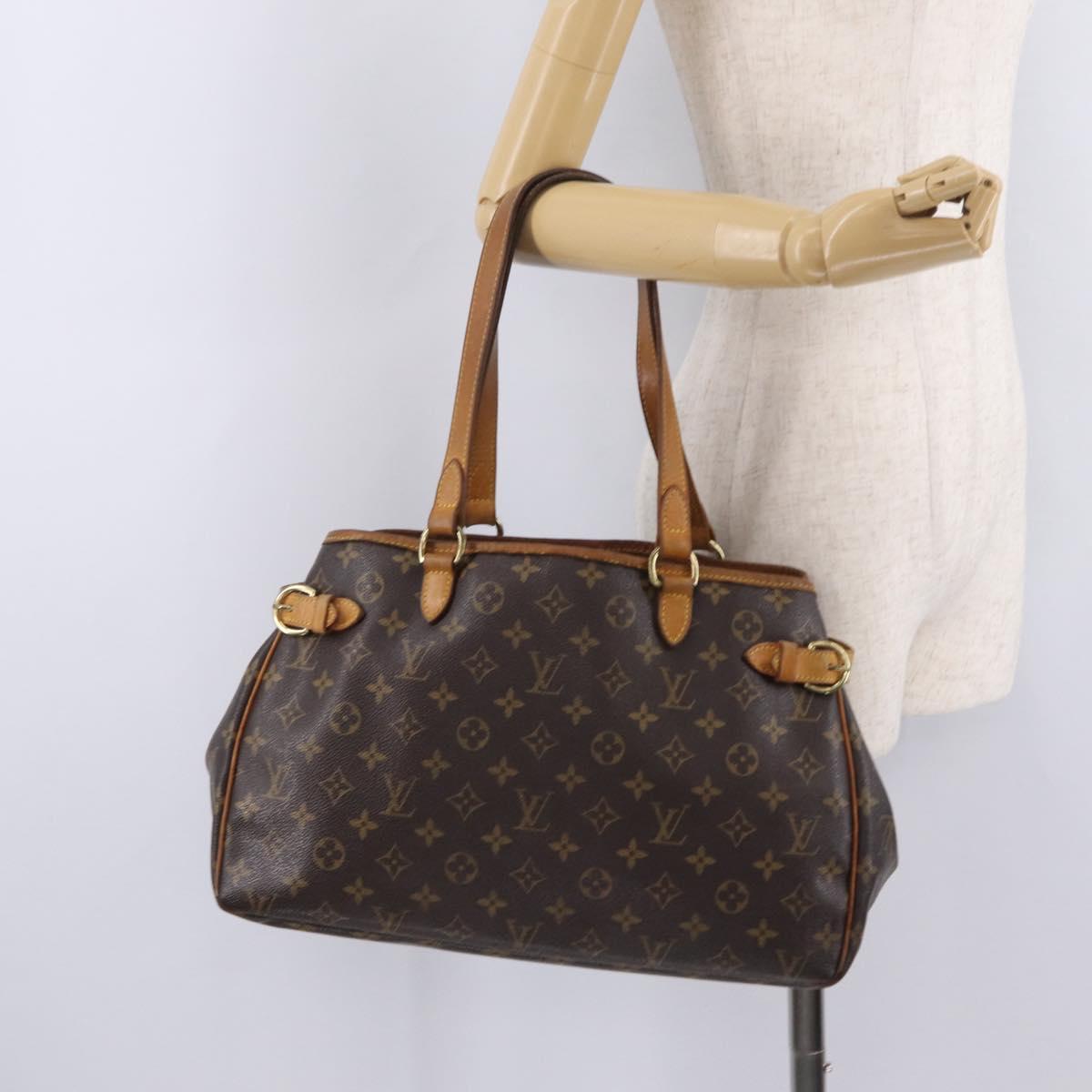 LOUIS VUITTON Monogram Batignolles Horizontal Tote Bag M51154 LV Auth 210631